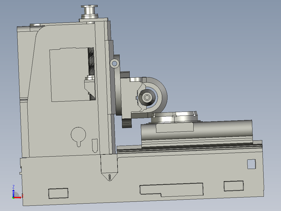 6-axis 6轴CNC机床核心结构