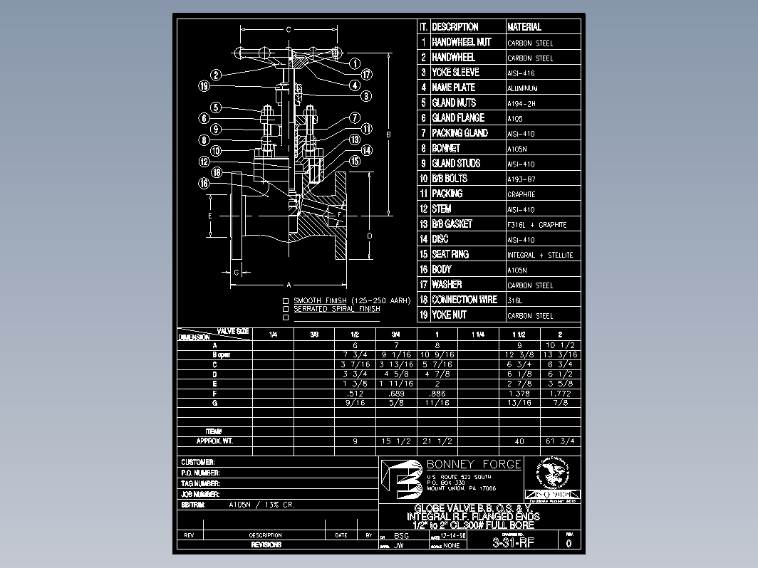 阀门 3-31-RF