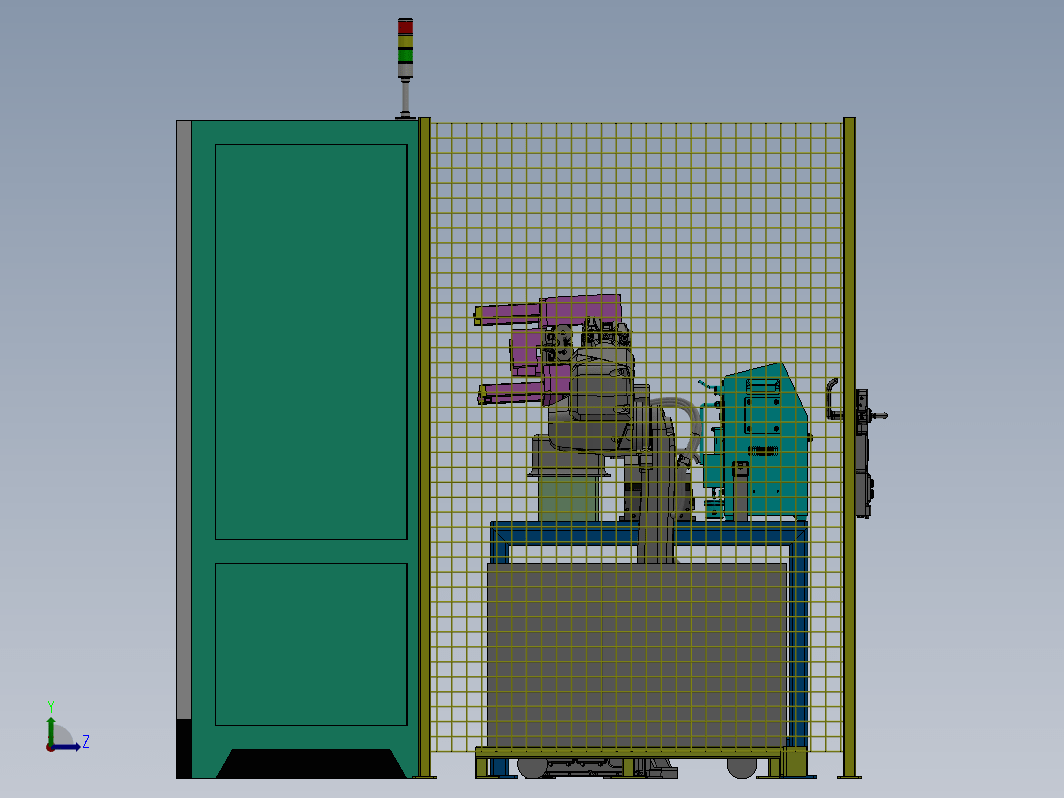 试漏打标工作站