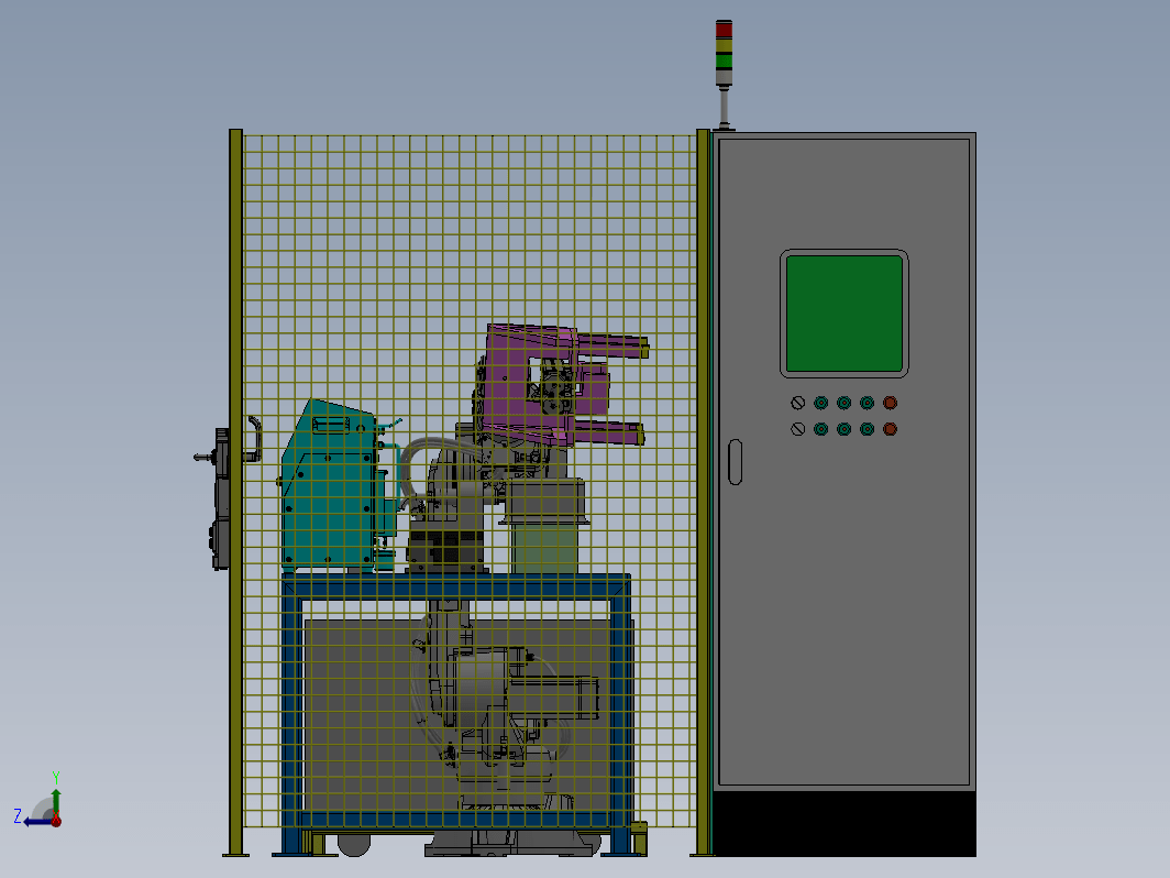 试漏打标工作站