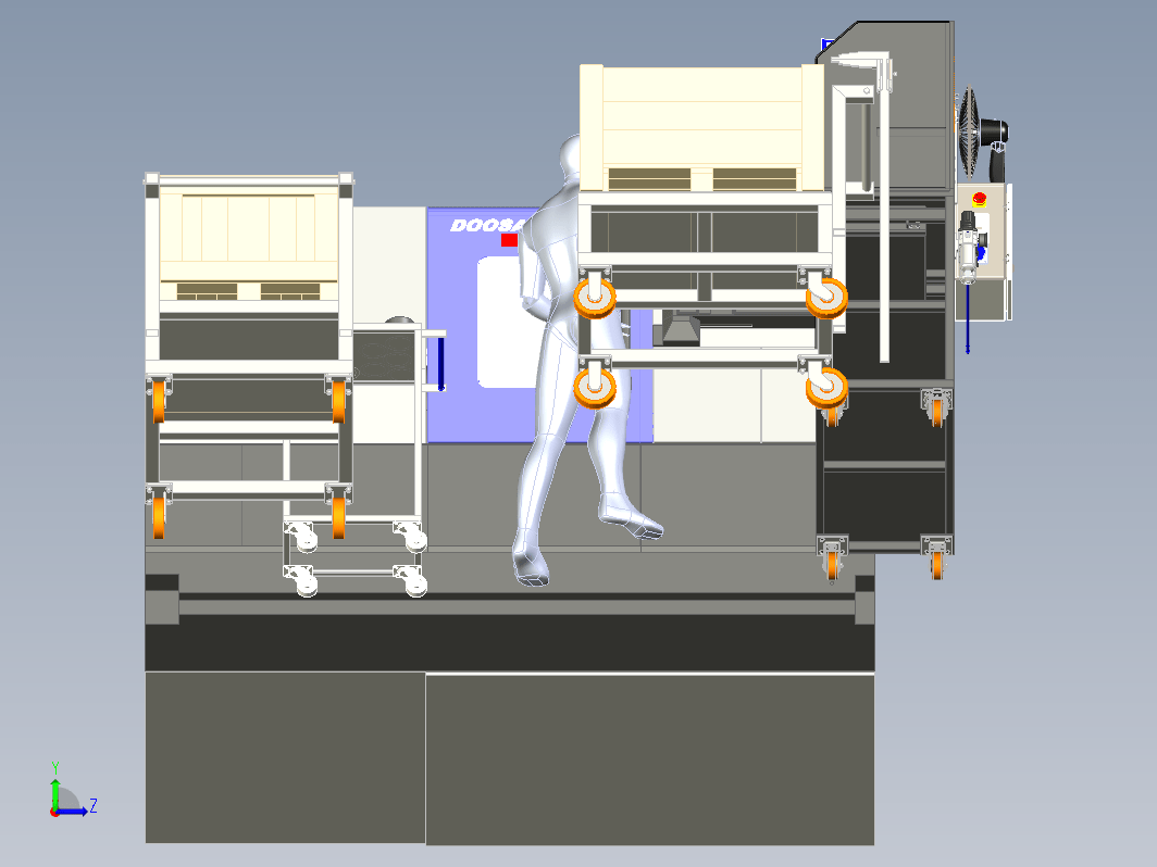 卧式加工中心 Doosan Lynx 220