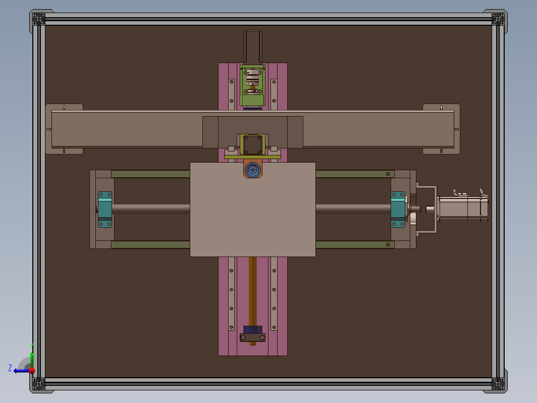 三轴联动点胶 机三维三维SW2016带参+CAD+说明书