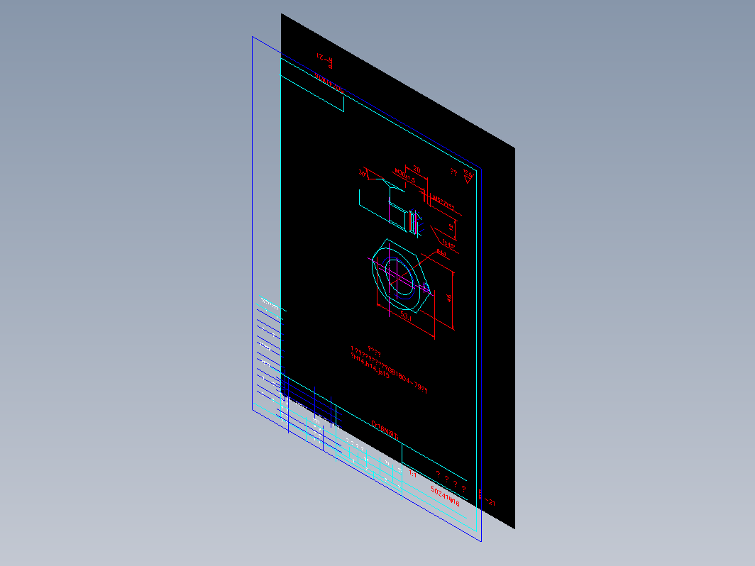 阀门 50zw21