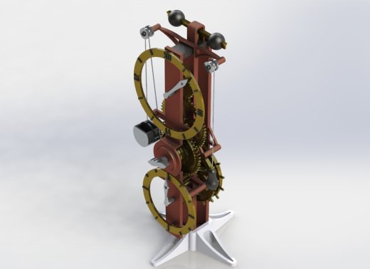 Da vinci's Clock时钟挂钟