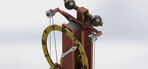 Da vinci's Clock时钟挂钟缩略图
