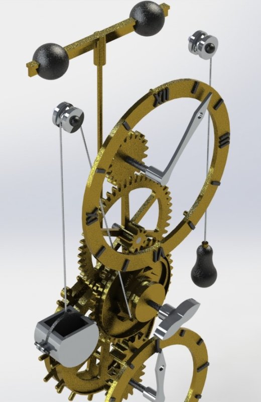 Da vinci's Clock时钟挂钟缩略图