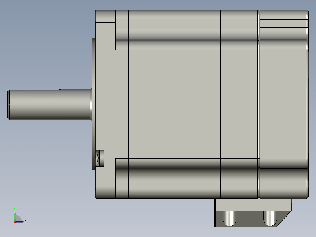 YK286EC80A1  86mm两相闭环步进电机（3D）