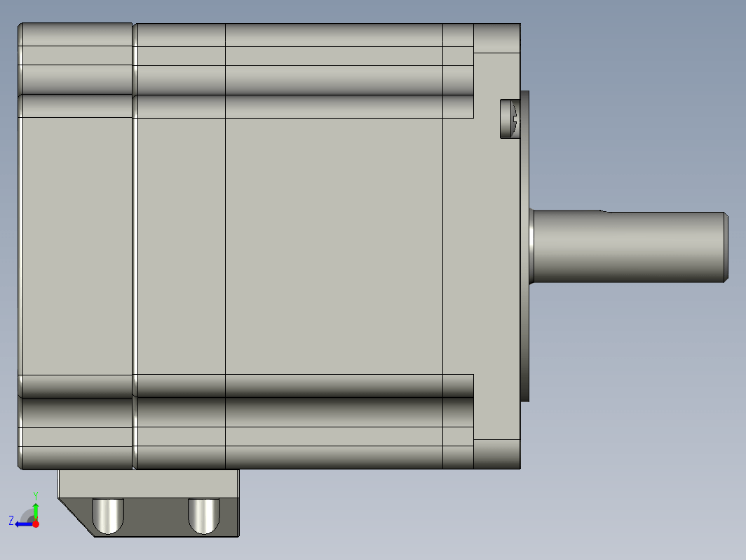 YK286EC80A1  86mm两相闭环步进电机（3D）