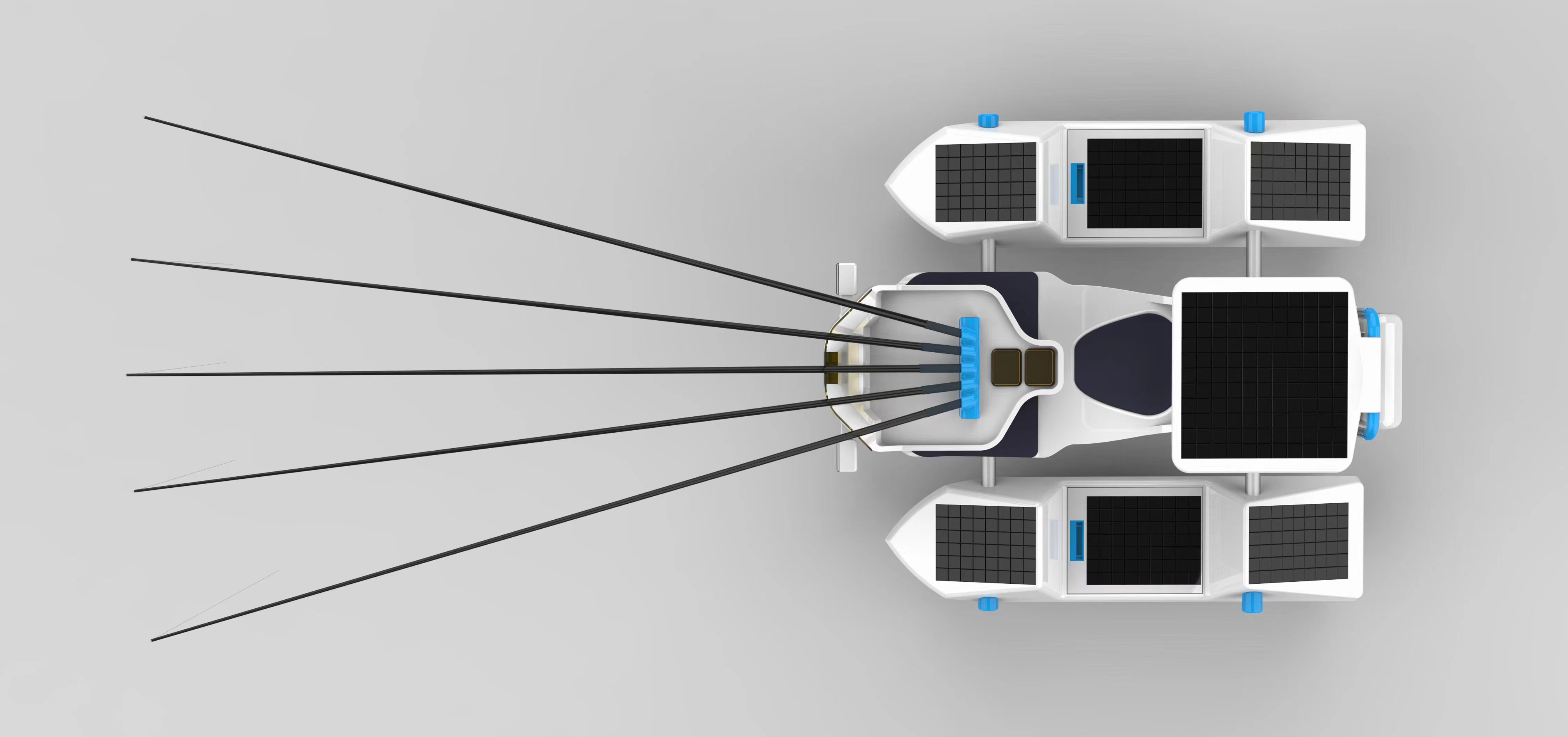 Boat小型太阳能渔船