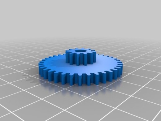 全3D打印发条动力玩具车缩略图