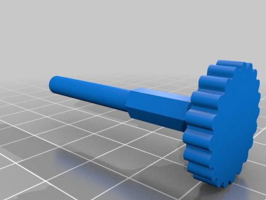 全3D打印发条动力玩具车缩略图