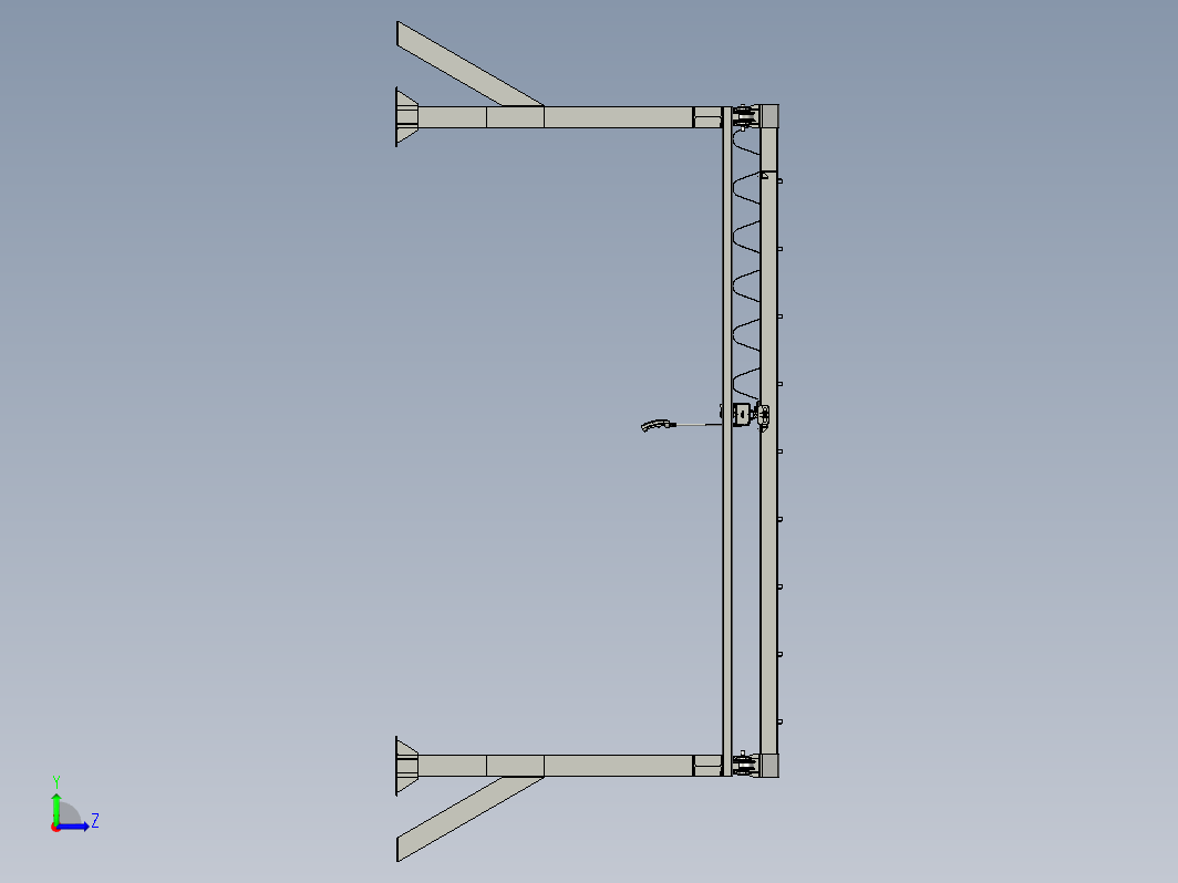 行车 3D模型