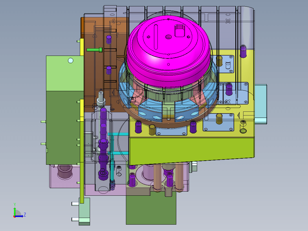 整个圆收回机构DR19002