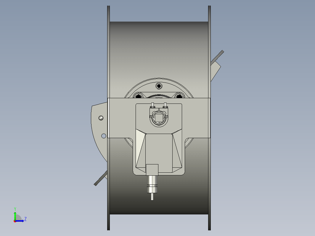 DN-478型废气蝶阀