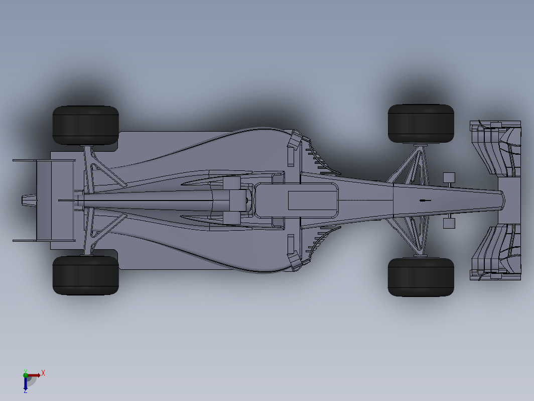 Mercedes W07 Hybrid F1方程式赛车