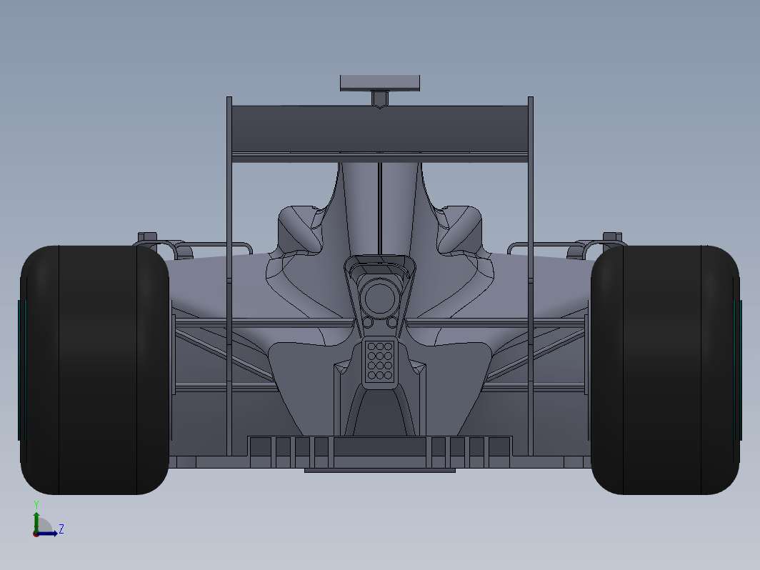 Mercedes W07 Hybrid F1方程式赛车