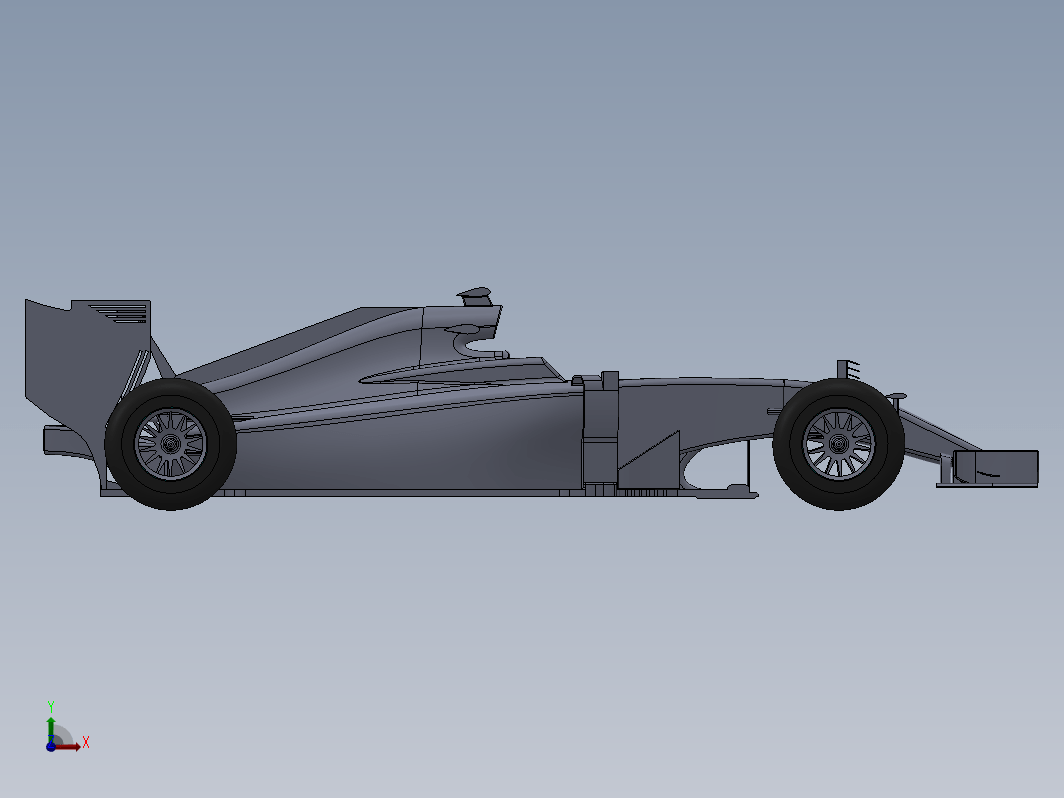 Mercedes W07 Hybrid F1方程式赛车