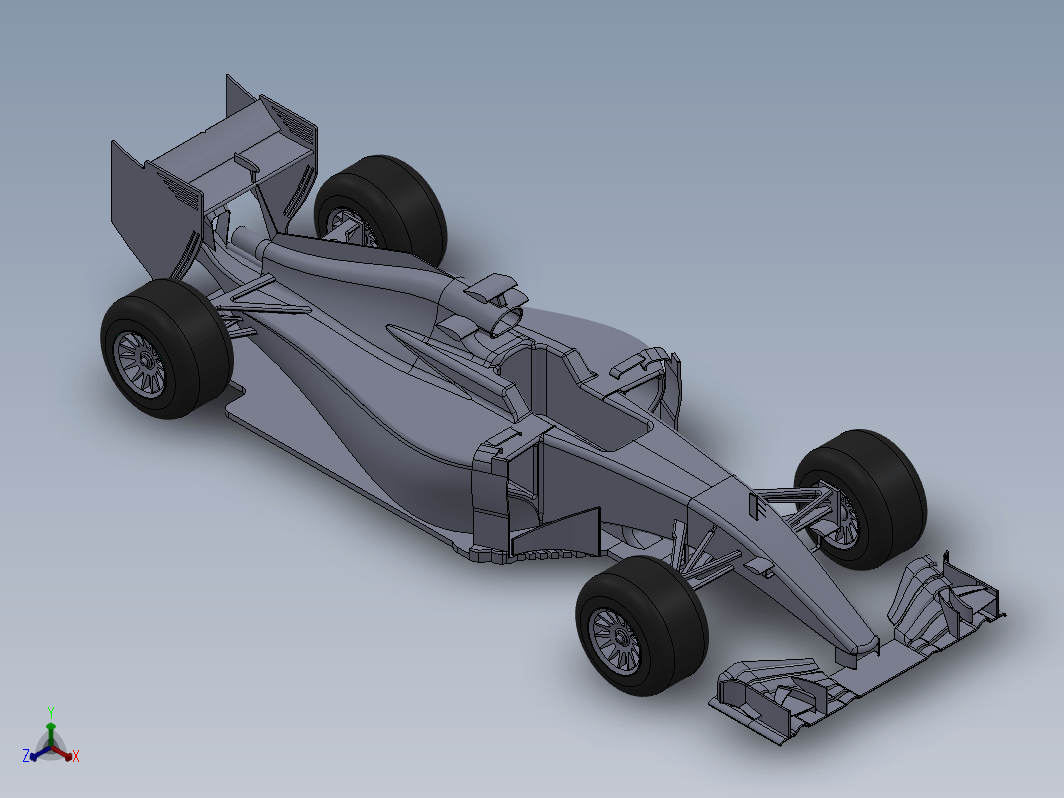 Mercedes W07 Hybrid F1方程式赛车