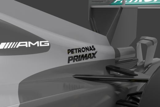 Mercedes W07 Hybrid F1方程式赛车缩略图