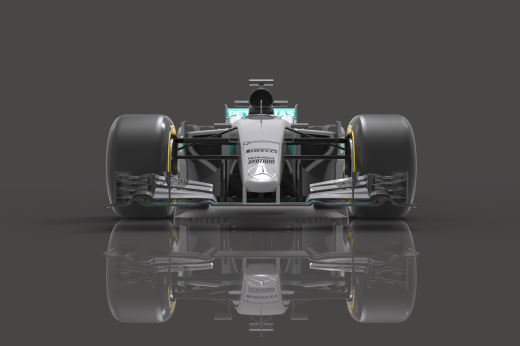 Mercedes W07 Hybrid F1方程式赛车缩略图