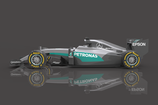 Mercedes W07 Hybrid F1方程式赛车缩略图