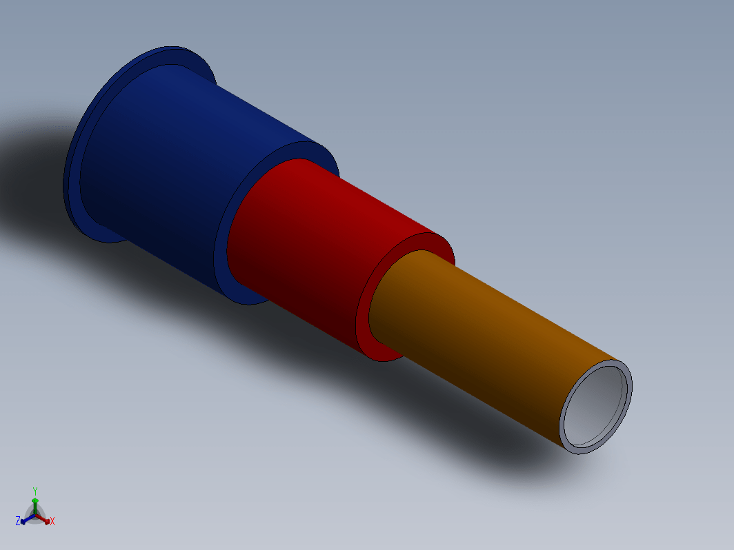 solidworks中的望远镜工作机构