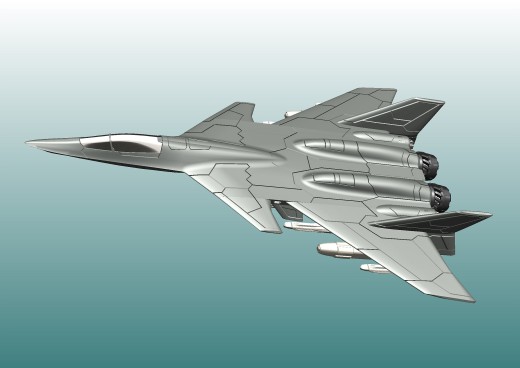 F-95 morningstar wing战斗机造型缩略图