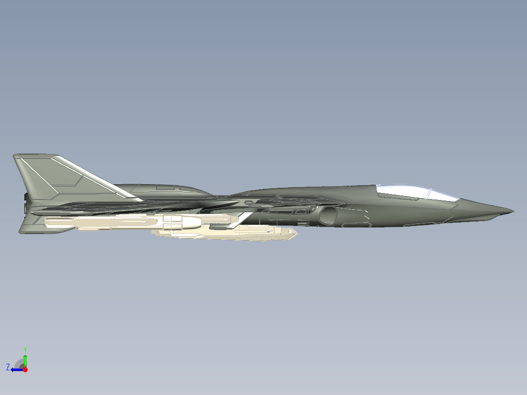 F-95 morningstar wing战斗机造型