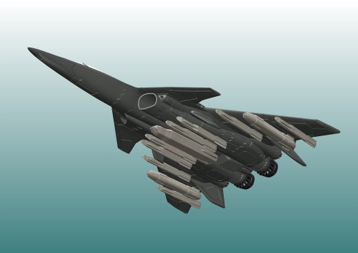 F-95 morningstar wing战斗机造型缩略图