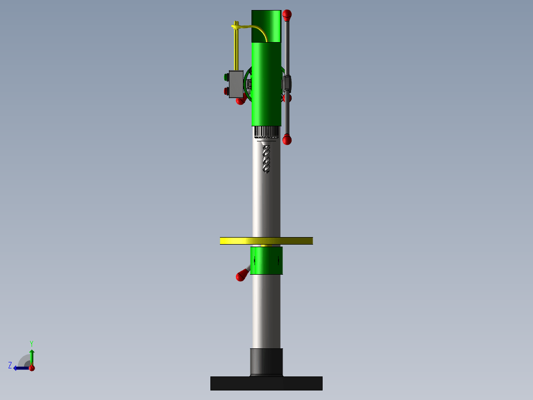 调节钻床转solidws2010