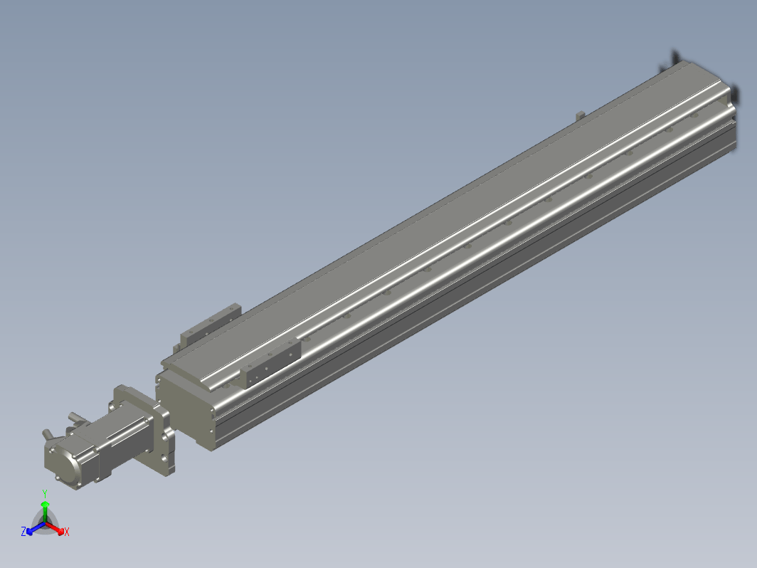 MT75BS-L500 直线模组 滑台 数控平台模型.MT75BS.L10.500.BC.M10B.C4.3D