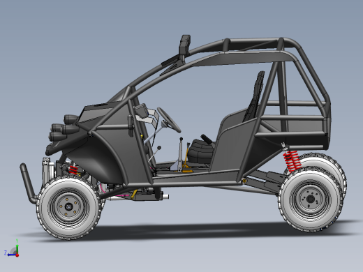 Nitron 300cc UTV钢管车