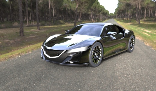 Honda NSX跑车缩略图