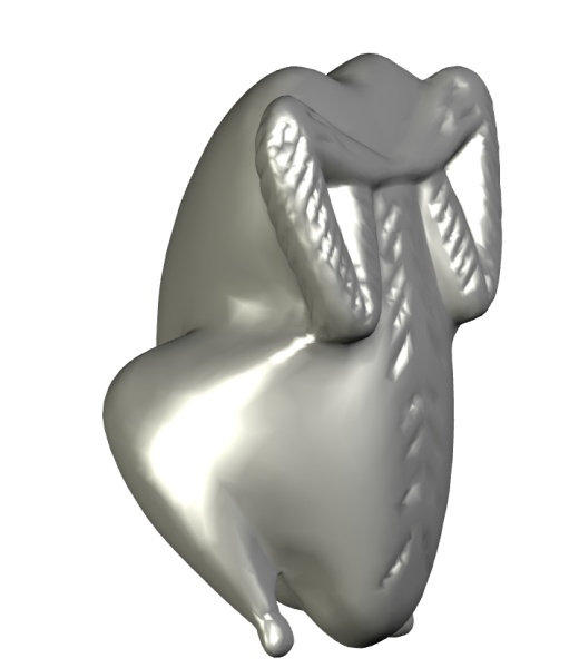 烤鸡3D模型缩略图