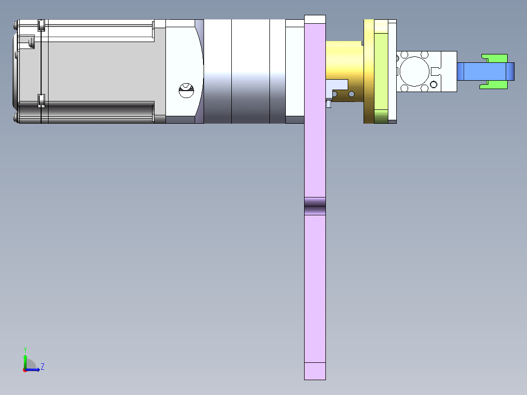 夹取翻转机构