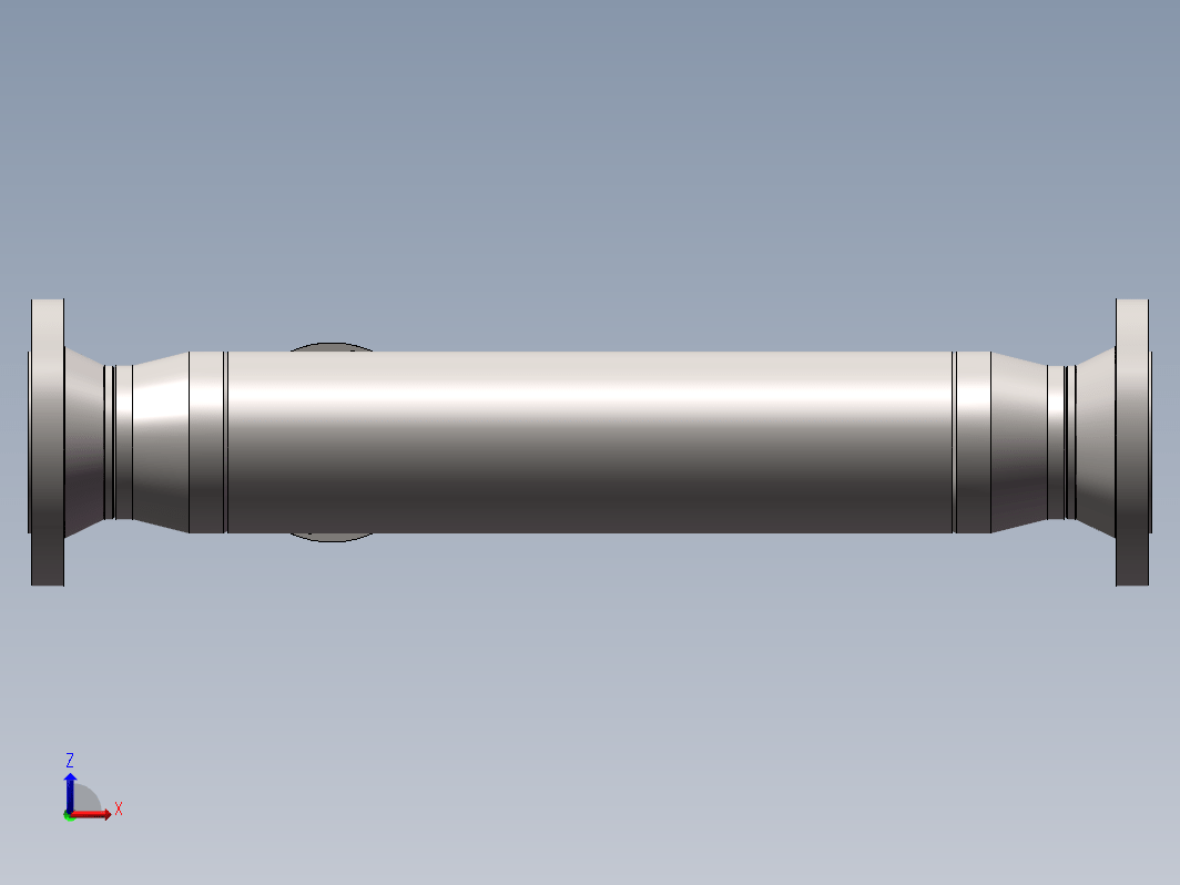 SV型静态混合器三维模型三维SW2018带参