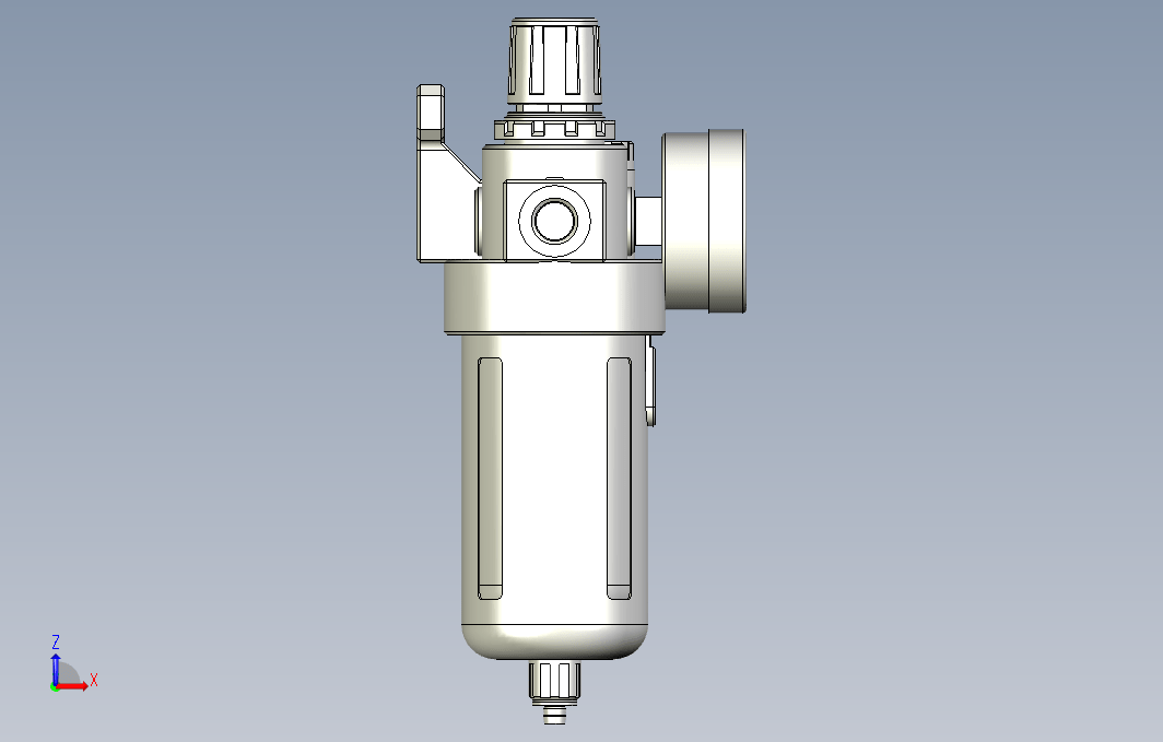 气源处理元件三点式组合3D-BFC-200-S-F1系列