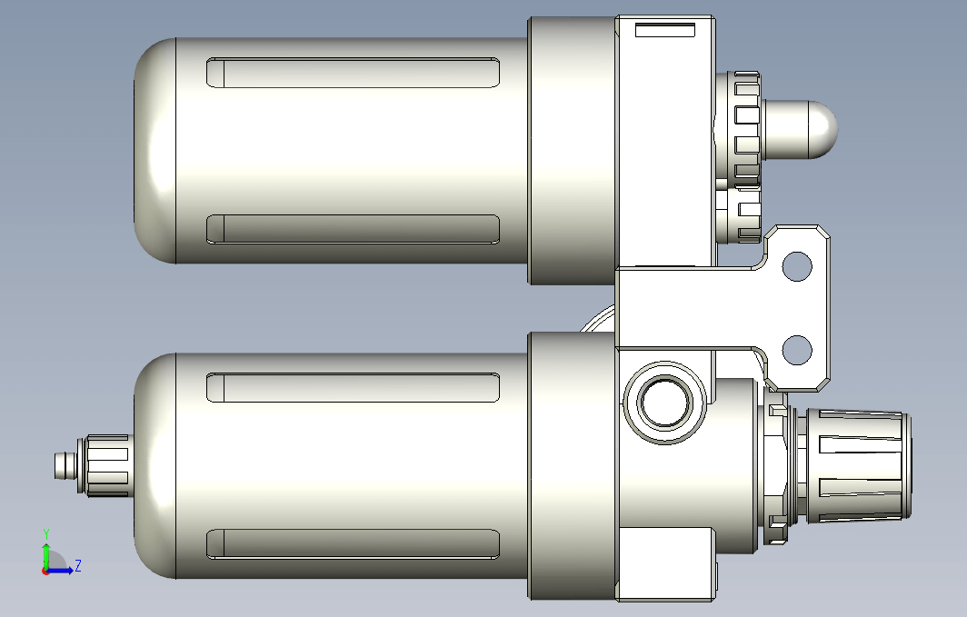 气源处理元件三点式组合3D-BFC-200-S-F1系列