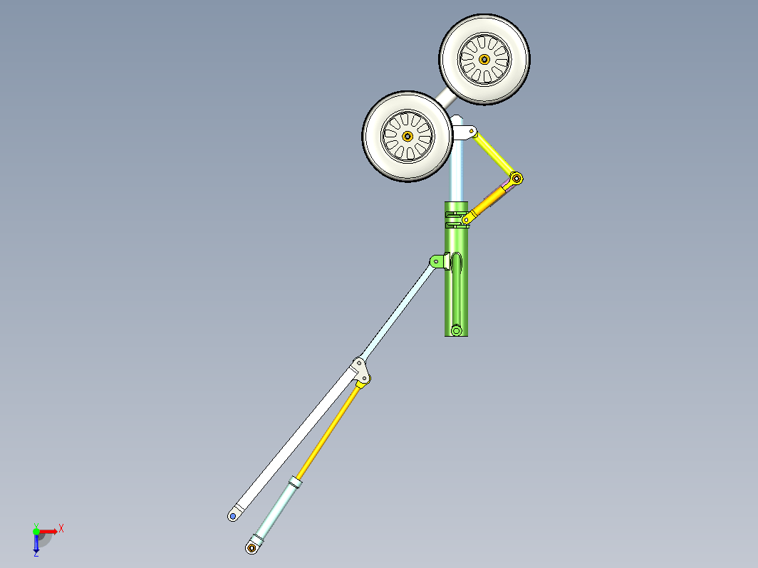 M-50前起落架