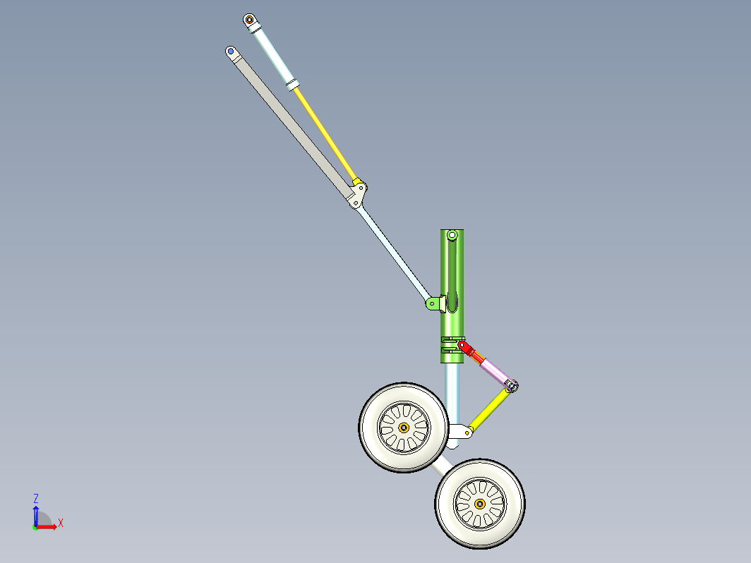 M-50前起落架