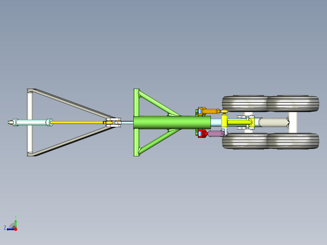 M-50前起落架