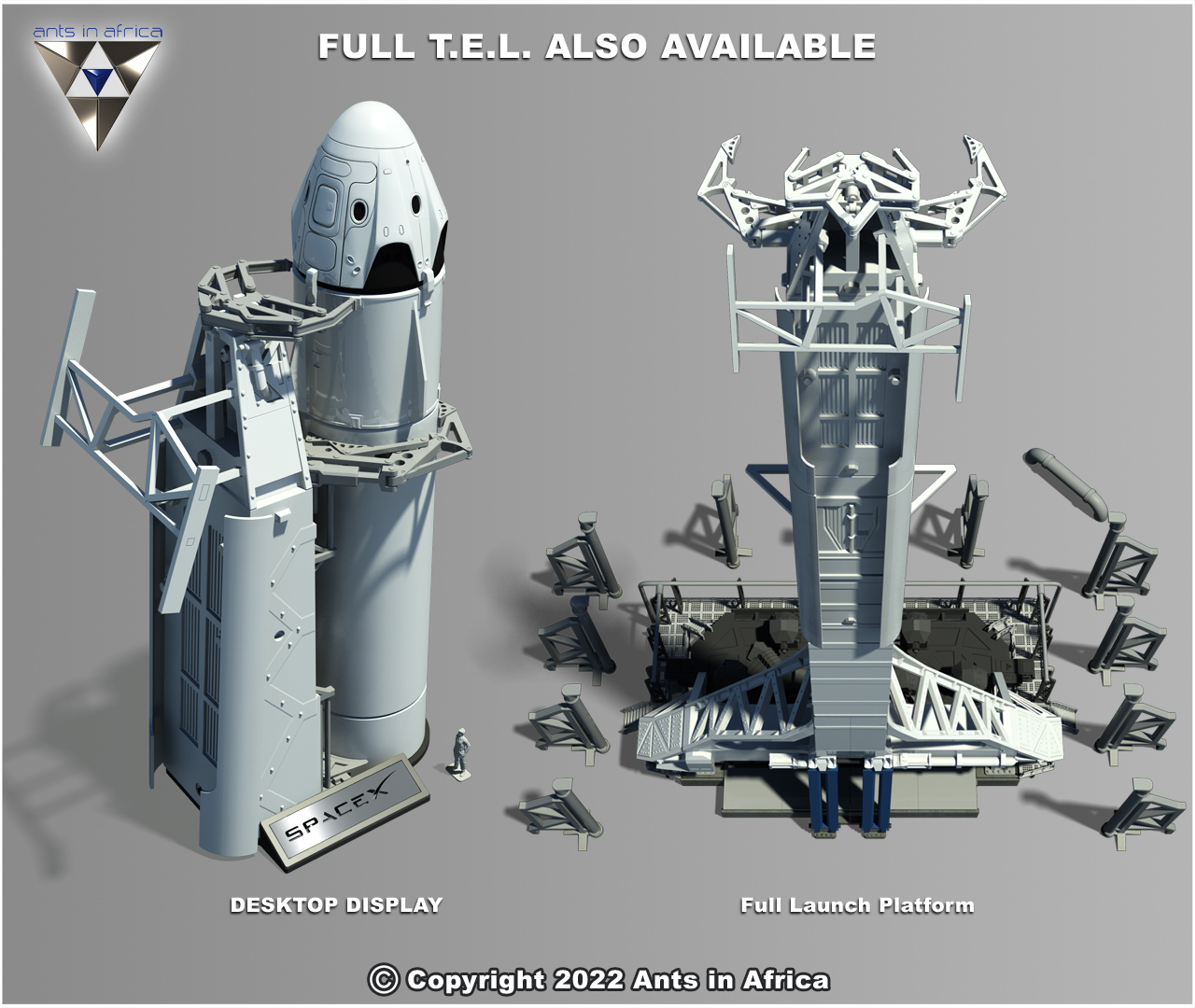 SpaceX发射系统模型