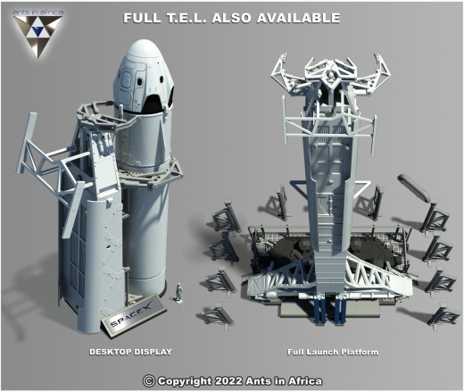 SpaceX发射系统模型缩略图