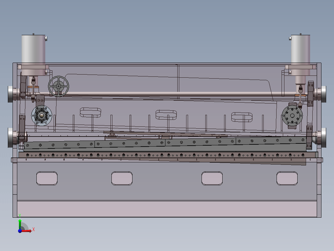 20×4000剪板机三维SW2019带参