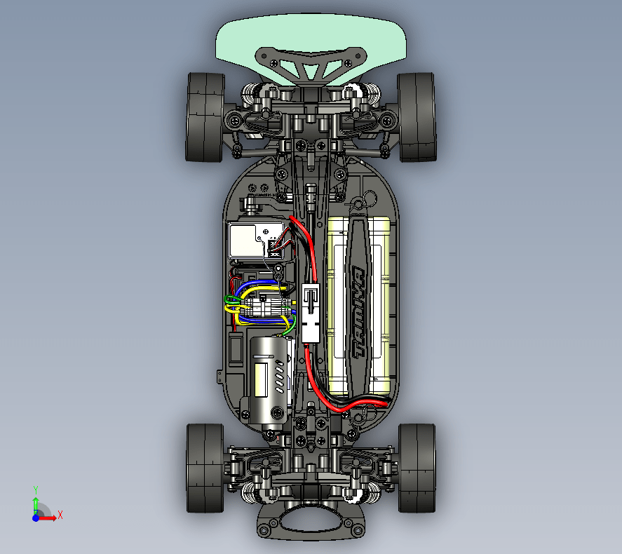 田宫tamiya tt-01 type-e底盘设计