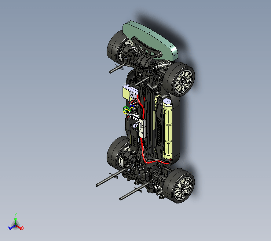 田宫tamiya tt-01 type-e底盘设计