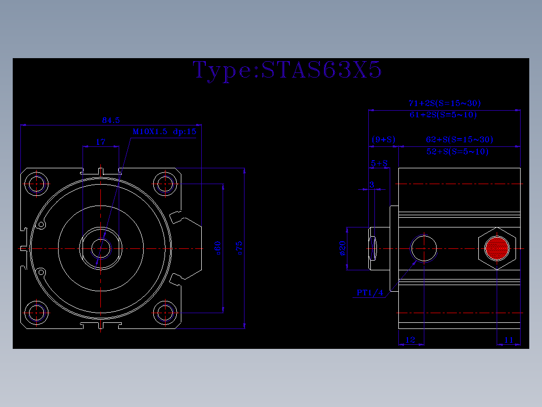 SDA气缸 83-STA-63-SN