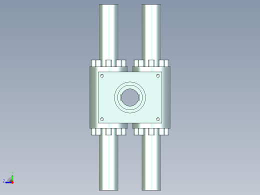 UBFKS_UBFKS80-80-90齿条齿轮摆动液压缸缩略图