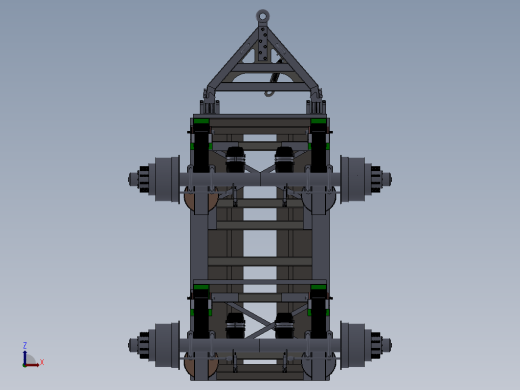 Dolly 2.6M x 2.44M半挂车装载车架缩略图