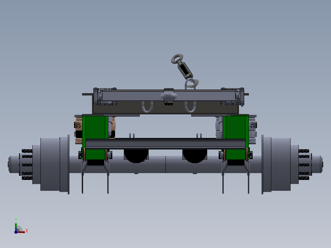 Dolly 2.6M x 2.44M半挂车装载车架